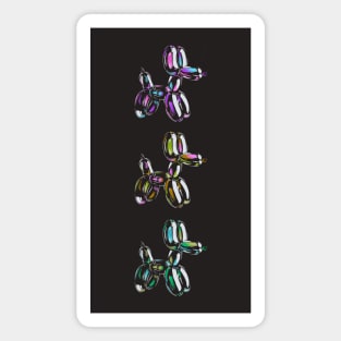 Balloon Dogs Multicolor - Weirdcore Maximalist Design Magnet